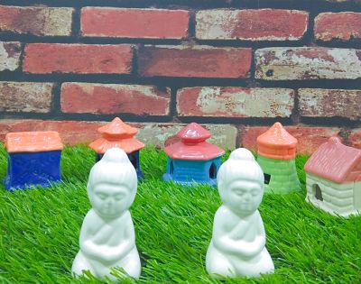 Ceramic Buddha Miniatures